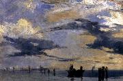 Richard Parkes Bonington On the Adriatic painting